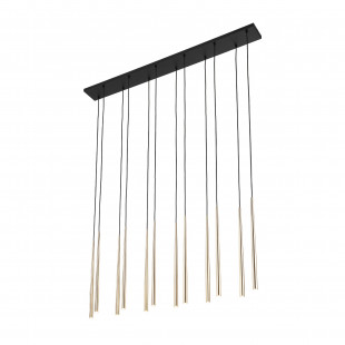 Lampa Glamour Piano XII - Złota, Wisząca, TK Lighting |