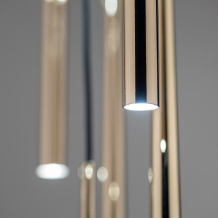 Lampa Glamour Wisząca Piano X Złota | TK Lighting