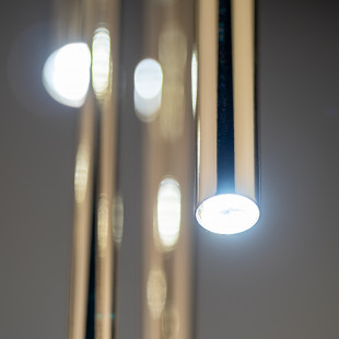 Lampa Glamour Wisząca Piano X Złota | TK Lighting
