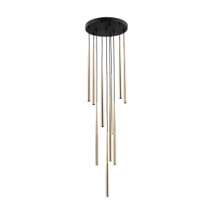 Lampa Glamour Wisząca Piano X Złota | TK Lighting