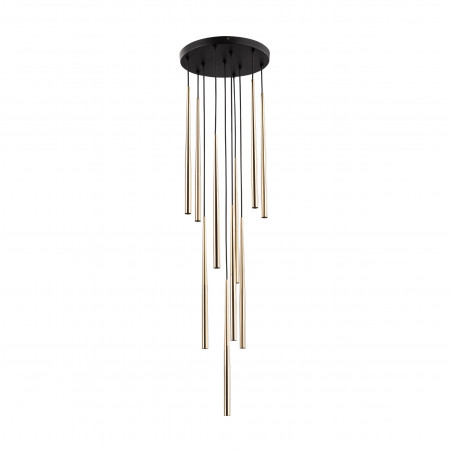 Lampa Glamour Wisząca Piano X Złota | TK Lighting