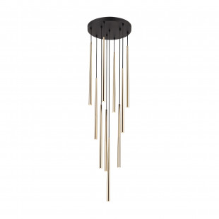 Lampa Glamour Wisząca Piano X Złota | TK Lighting