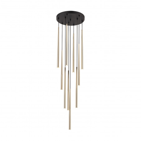 Lampa Glamour Wisząca Piano X Złota | TK Lighting