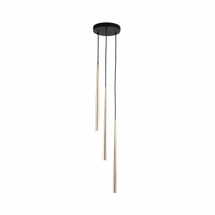 Lampa Wisząca Piano III Złota TK Lighting | Glamour i Minimalizm