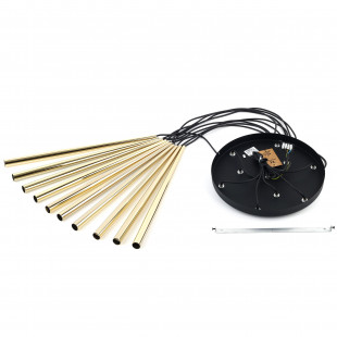Lampa Glamour Wisząca Piano X Złota | TK Lighting
