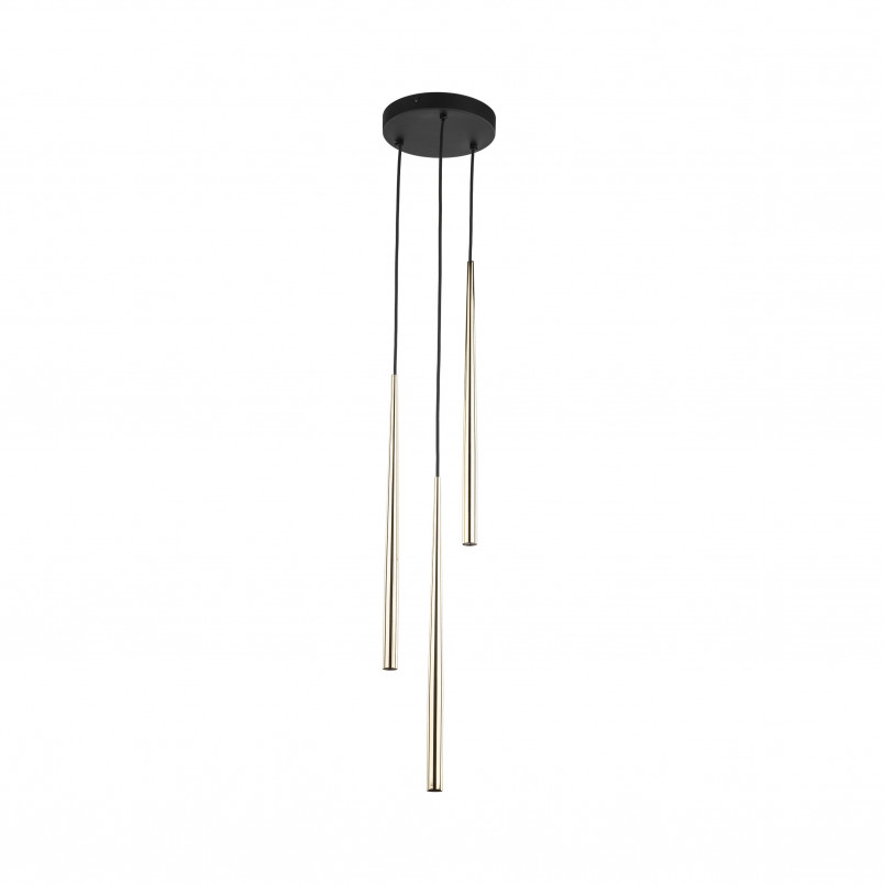 Lampa Wisząca Piano III Złota TK Lighting | Glamour i Minimalizm