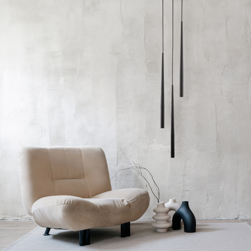 Lampa wisząca Piano III czarna TK Lighting | Nowoczesny design