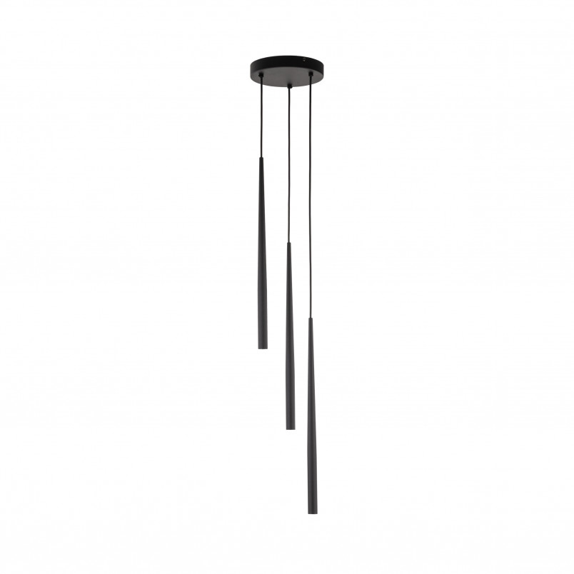 Lampa wisząca Piano III czarna TK Lighting | Nowoczesny design