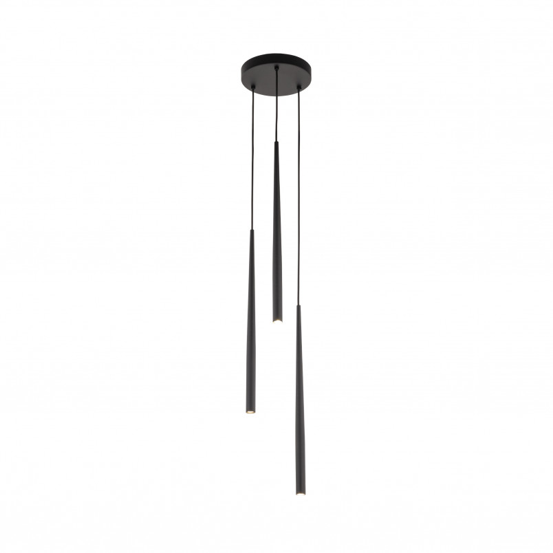 Lampa wisząca Piano III czarna TK Lighting | Nowoczesny design