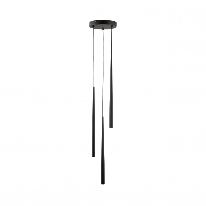 Lampa wisząca Piano III czarna TK Lighting | Nowoczesny design