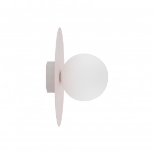 Plafon szklany Pixi 25cm - Biały/Różowy | TK Lighting
