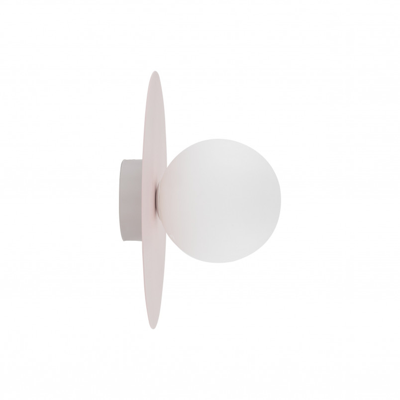 Plafon szklany Pixi 25cm - Biały/Różowy | TK Lighting