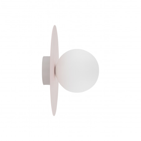 Plafon szklany Pixi 25cm - Biały/Różowy | TK Lighting