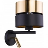 Kinkiet Hilton II LED złoty/czarny | TK Lighting - Eleganckie oświetlenie