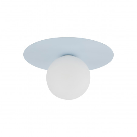 Plafon szklany Pixi 25cm - TK Lighting | Biały/Niebieski