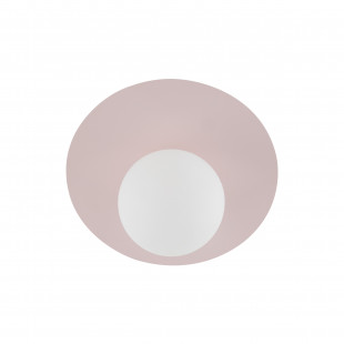 Plafon szklany Pixi 25cm - Biały/Różowy | TK Lighting