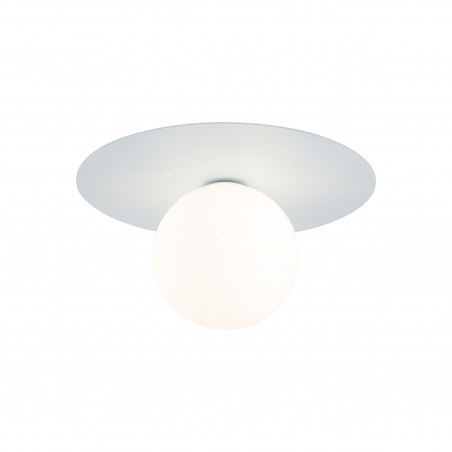 Plafon szklany Pixi 25cm - TK Lighting | Biały/Niebieski
