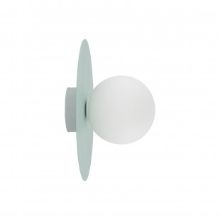 Plafon szklany Pixi 25cm biały/miętowy TK Lighting | Światło dla dzieci