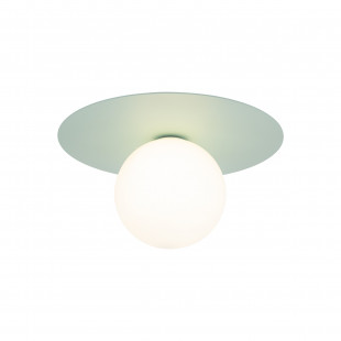 Plafon szklany Pixi 25cm biały/miętowy TK Lighting | Światło dla dzieci