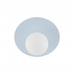 Plafon szklany Pixi 25cm - TK Lighting | Biały/Niebieski