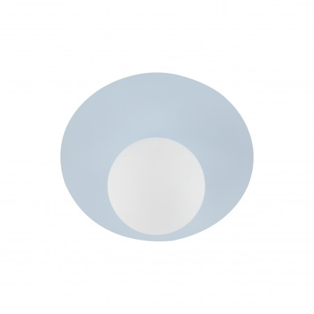 Plafon szklany Pixi 25cm - TK Lighting | Biały/Niebieski