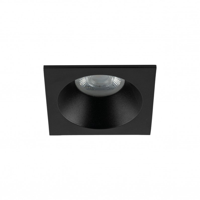 Lampa Prisma TK Lighting: Downlight podtynkowa czarna | Sklep z lampami