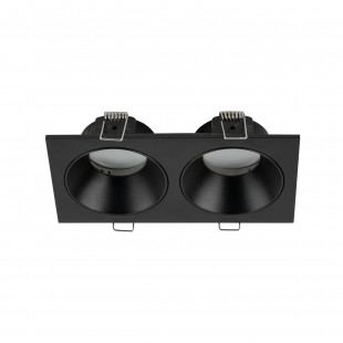 Lampa Prisma Duo TK Lighting | Downlight podtynkowe czarne