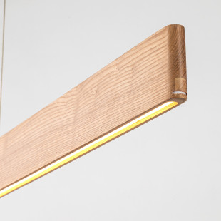 Lampa drewniana Prima LED 150cm dąb | TK Lighting