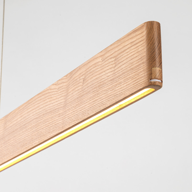 Lampa drewniana Prima LED 150cm dąb | TK Lighting