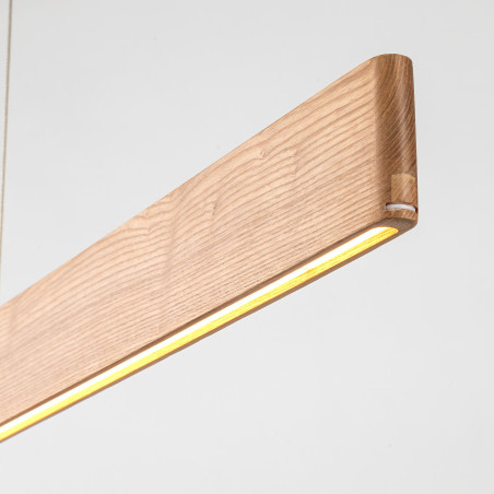 Lampa drewniana Prima LED 150cm dąb | TK Lighting