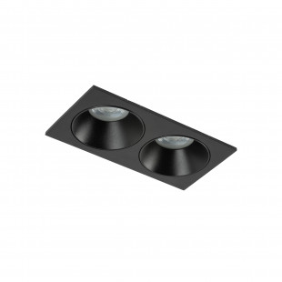 Lampa Prisma Duo TK Lighting | Downlight podtynkowe czarne