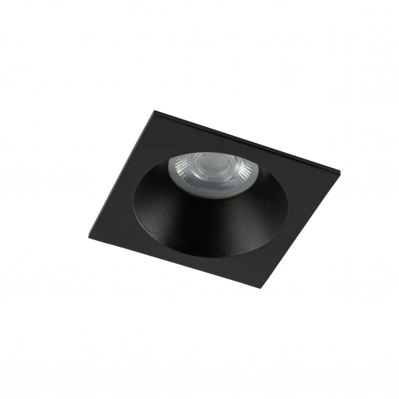 Lampa Prisma TK Lighting: Downlight podtynkowa czarna | Sklep z lampami