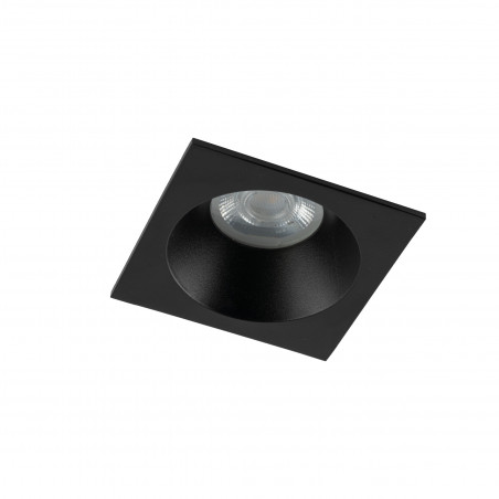 Lampa Prisma TK Lighting: Downlight podtynkowa czarna | Sklep z lampami