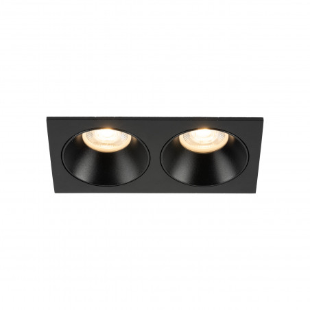 Lampa Prisma Duo TK Lighting | Downlight podtynkowe czarne