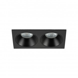 Lampa Prisma Duo TK Lighting | Downlight podtynkowe czarne