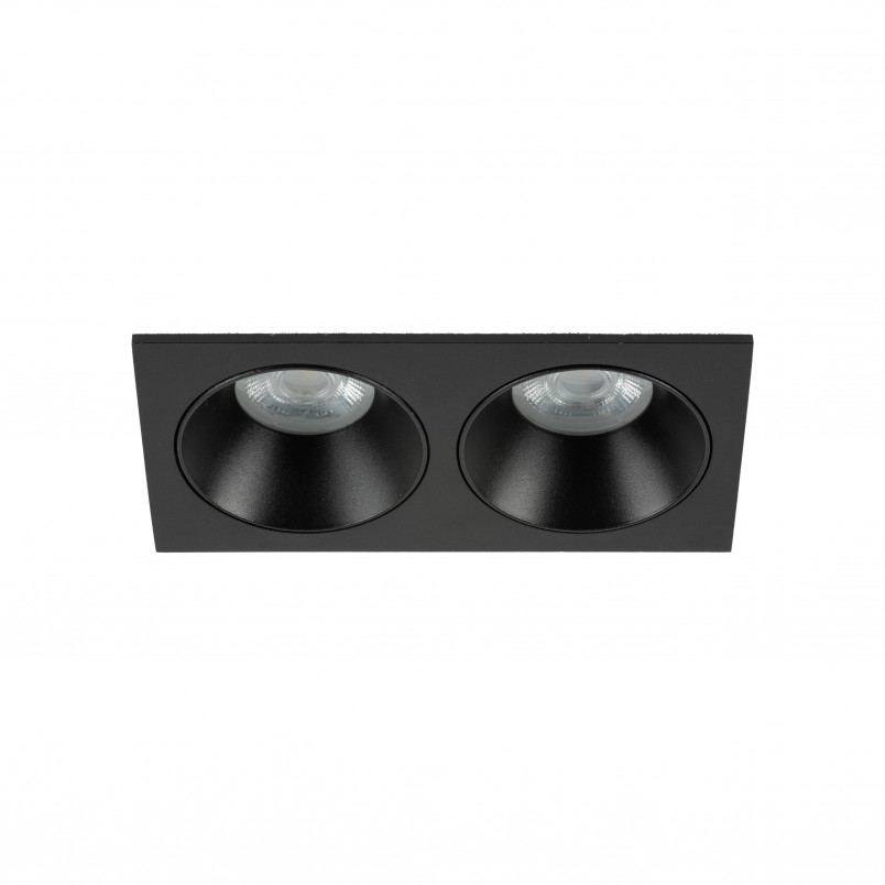 Lampa Prisma Duo TK Lighting | Downlight podtynkowe czarne