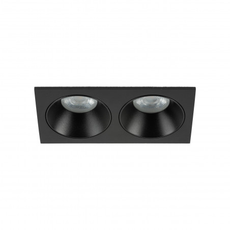 Lampa Prisma Duo TK Lighting | Downlight podtynkowe czarne