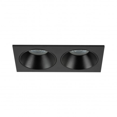 Lampa Prisma Duo TK Lighting | Downlight podtynkowe czarne