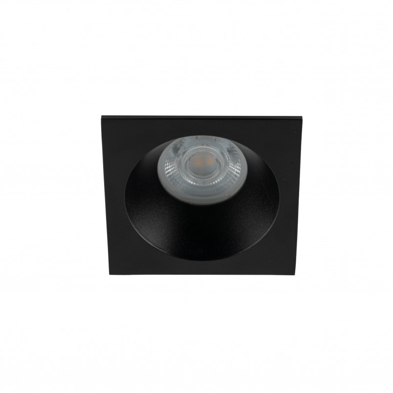 Lampa Prisma TK Lighting: Downlight podtynkowa czarna | Sklep z lampami