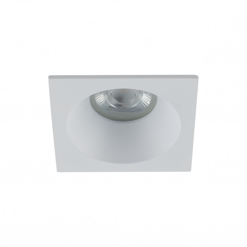 Lampa podtynkowa Prisma biała TK Lighting | Downlight IP65