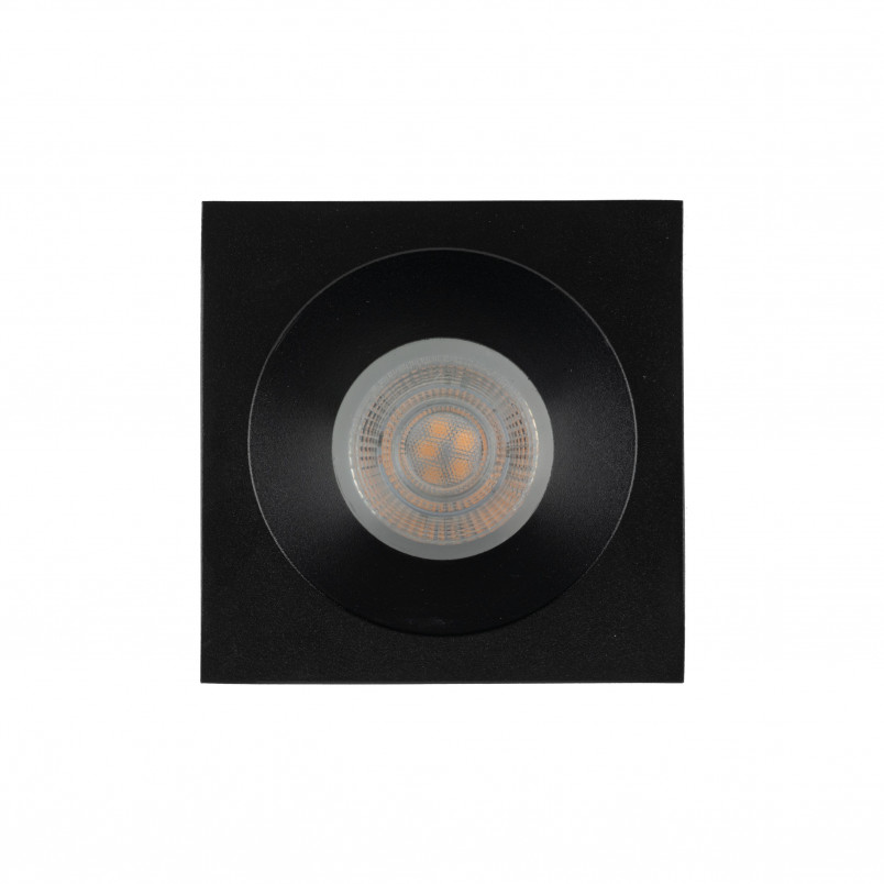 Lampa Prisma TK Lighting: Downlight podtynkowa czarna | Sklep z lampami