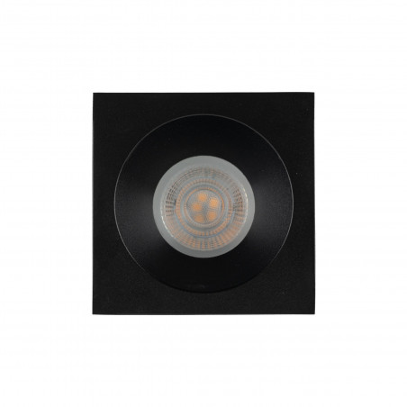 Lampa Prisma TK Lighting: Downlight podtynkowa czarna | Sklep z lampami
