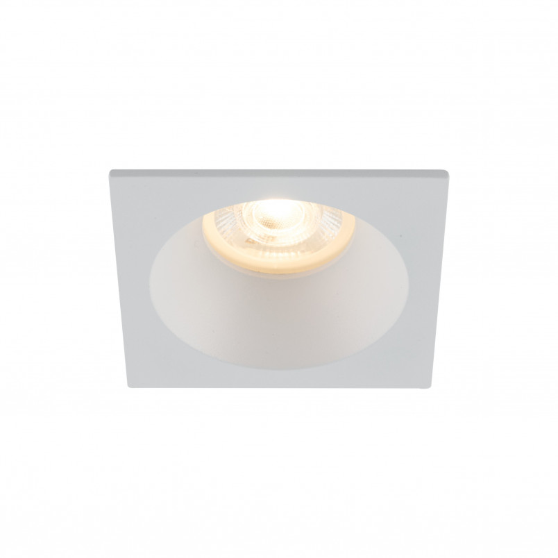 Lampa podtynkowa Prisma biała TK Lighting | Downlight IP65