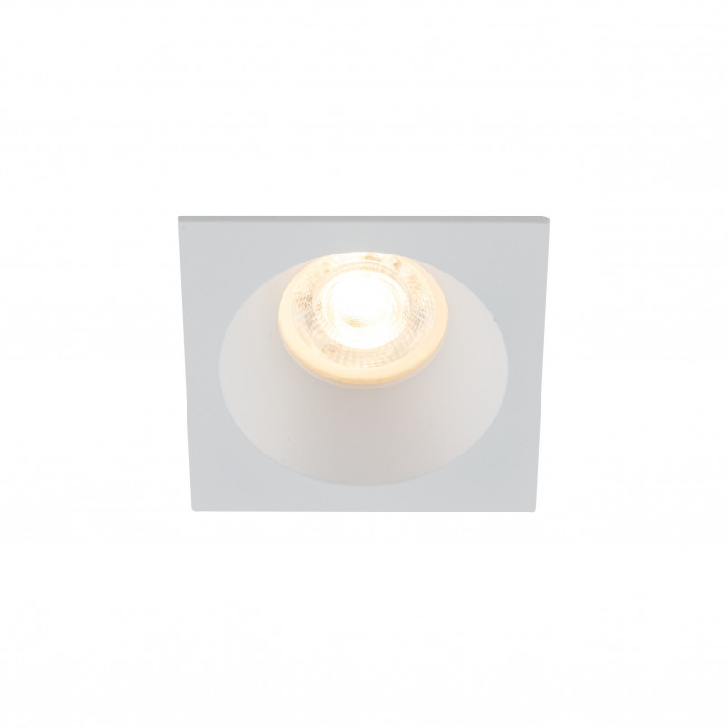 Lampa podtynkowa Prisma biała TK Lighting | Downlight IP65