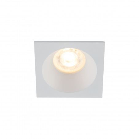 Lampa podtynkowa Prisma biała TK Lighting | Downlight IP65