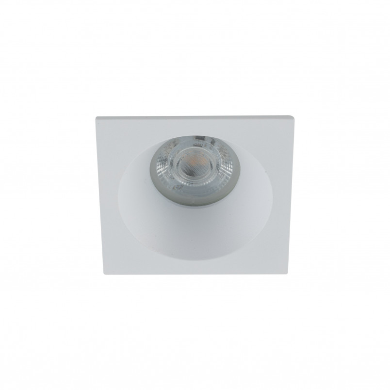 Lampa podtynkowa Prisma biała TK Lighting | Downlight IP65