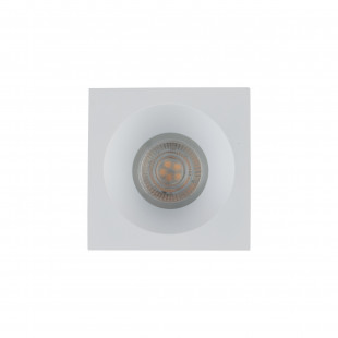 Lampa podtynkowa Prisma biała TK Lighting | Downlight IP65