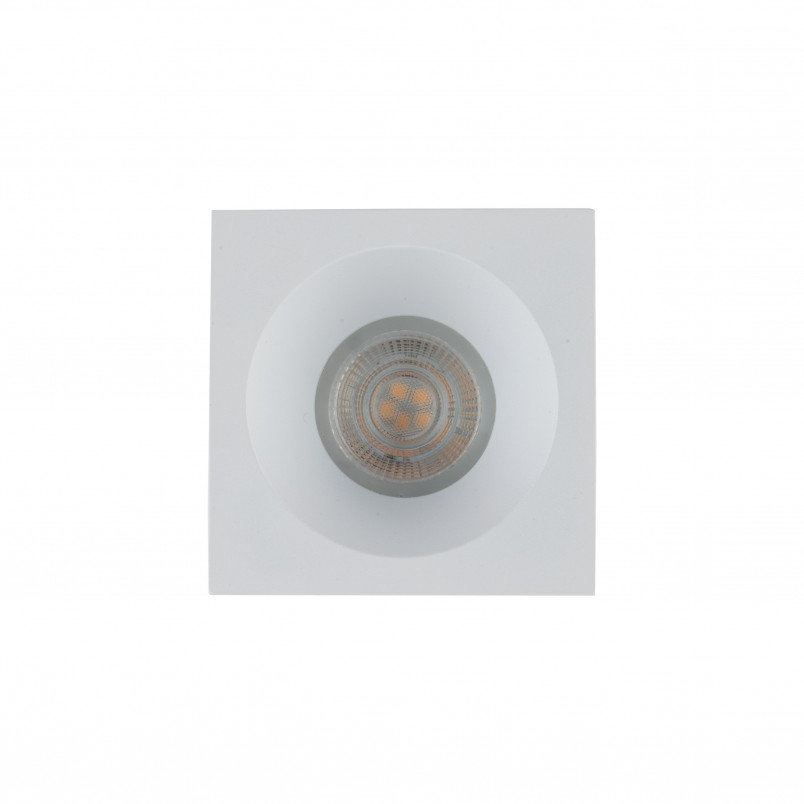 Lampa podtynkowa Prisma biała TK Lighting | Downlight IP65