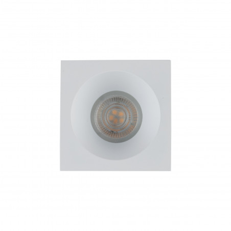 Lampa podtynkowa Prisma biała TK Lighting | Downlight IP65