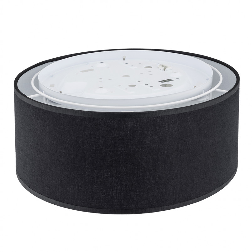 Plafon Rondo 50cm Czarny TK Lighting | Elegancki i Uniwersalny